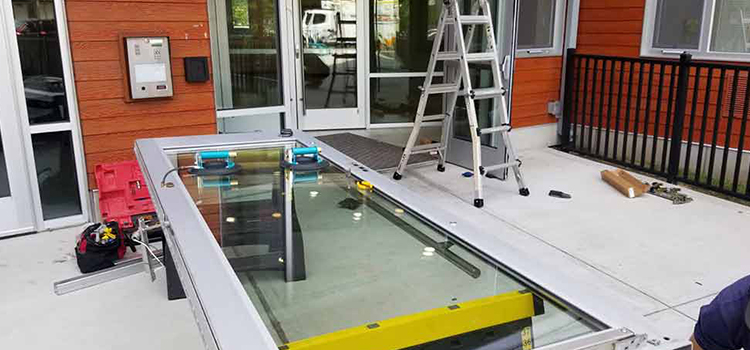 storefront door glass replacement Winter Gardens